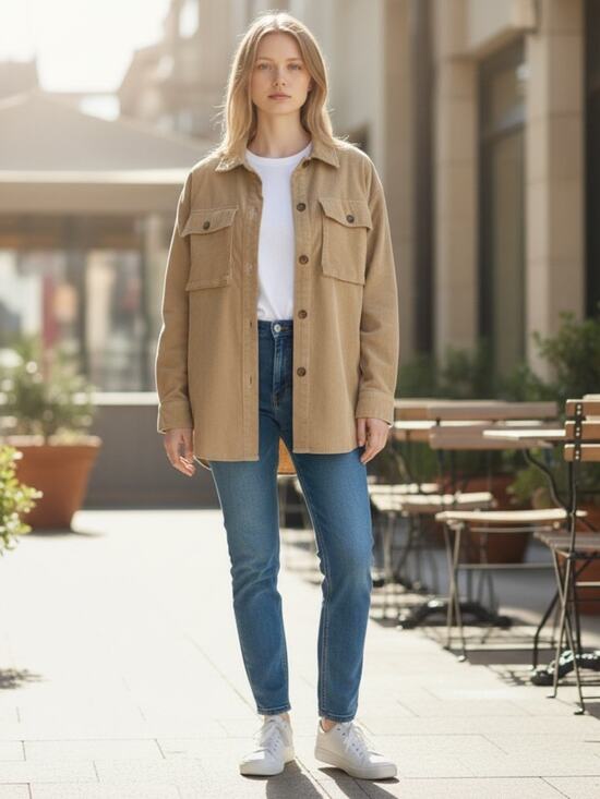Forever 21 Tops - FOREVER 21 Women’s Small Tan Western Rancher Shirt